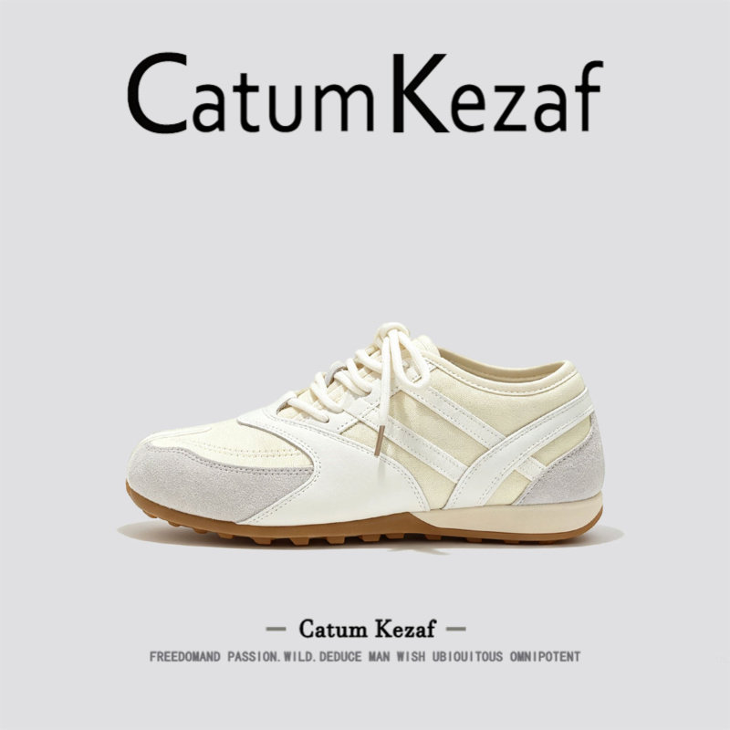 美国CatumKezaf分趾德训鞋女款夏季轻便百搭休闲运动鞋软底小白鞋图片