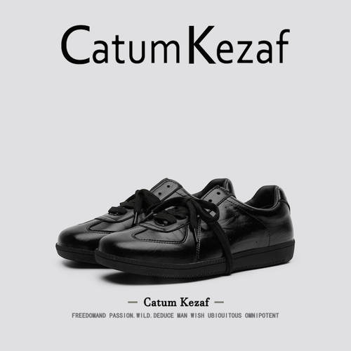 [高端轻奢]美国CatumKezaf阿甘德训鞋男款2026冬季低帮运动休闲鞋