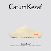 厚底涉水凉拖鞋 美国CatumKezaf男士 新款 外穿夏季 男沙滩一字拖 拖鞋