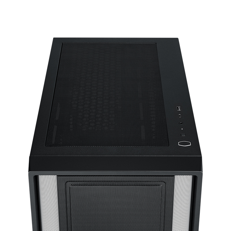 酷冷至尊MB600电脑机箱支持ATX主板/冲孔前面板/360水冷/钢玻侧板