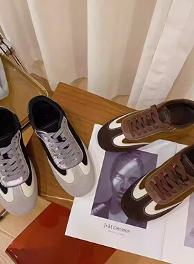 VK定制 韩版真皮时尚休闲运动鞋女68