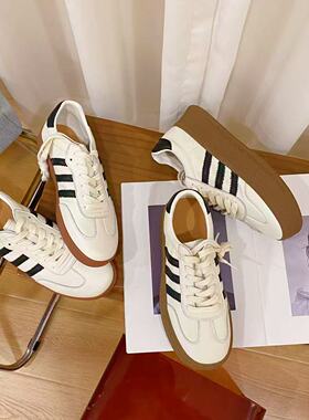 VK定制 韩版真皮时尚休闲运动鞋女326/327