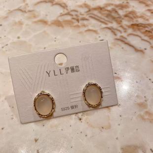 925银针耳钉E20 时尚 VK定制 韩版