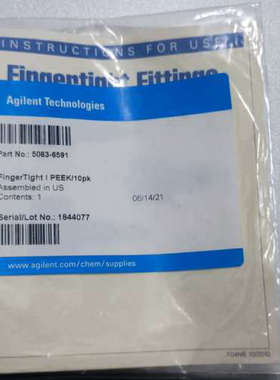 台州设备FingerTight PEEK接头，型号5063-6