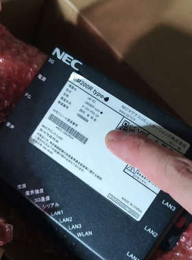 台州设备nec um200r  um-r2 工业网络交换机, 拆