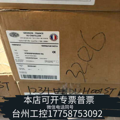 台州设备法国 GEORGIN 温度开关控制器  FB6P