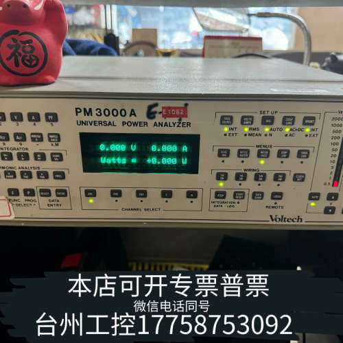 台州设备VOLTECH PM3000A 三相功率分析仪 三