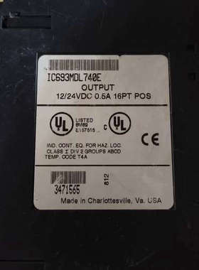 台州设备GE模块 IC693ALG390F 刮伤磕碰64