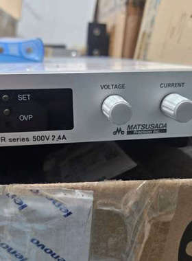 台州设备matsusada松定pr500-2.4直流电源，500v