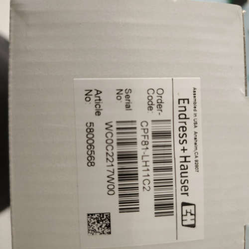 台州设备Endress+Hauser CPF81-LH11C2传