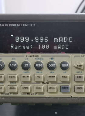 台州设备KEITHLEY2010 六位半表，很，简单了一下