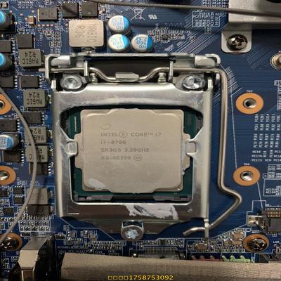 美伦二手i7 8700品牌机 cpu处理器 intel 6核12