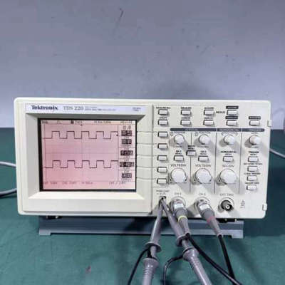 台州设备TektronixTDS220示波器，双通道100MHz