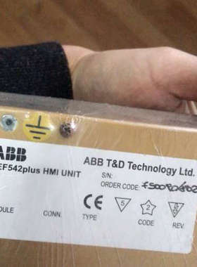 台州设备ABB控制器 REF542plus 货 处理 询价