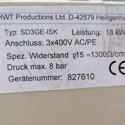 台州设备HWT设备SD3GE-ISK