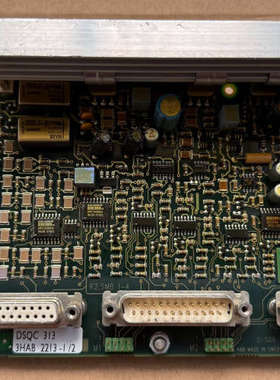 台州设备ABB机械手主板控制板DSQC 313 3HAB 22