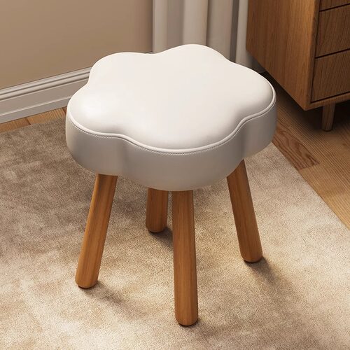 奶油风妆梳台凳子化妆凳女生卧室