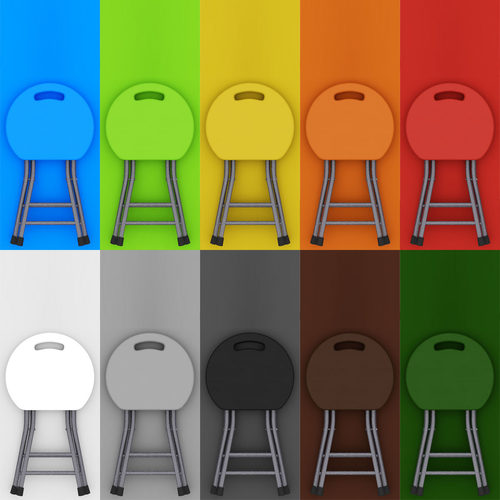 塑料户外便携椅子浴室空间折叠凳