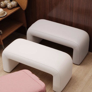 换鞋凳轻奢高级感床尾凳家用门口入户试衣间穿鞋凳创意茶几长条凳