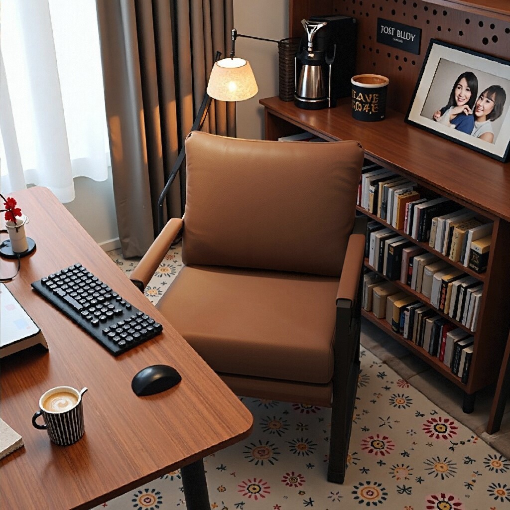 舒适久坐靠背椅书桌椅学习办公椅