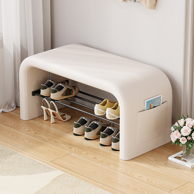 皮凳储物凳可坐轻奢高级感换鞋凳