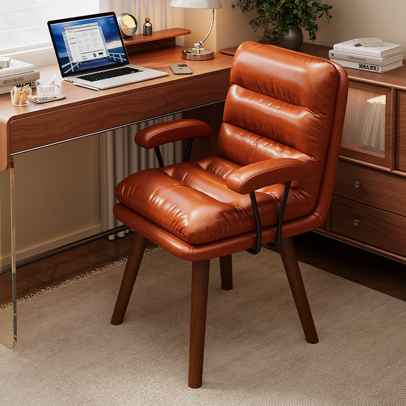 人体工学家用实木双层靠背可旋转