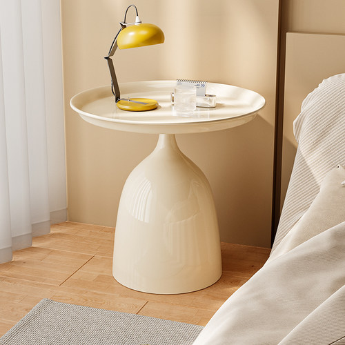 沙发边几床边桌客厅家用小圆桌子