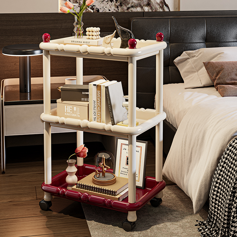 可移动置物架落地储物架客厅卧室