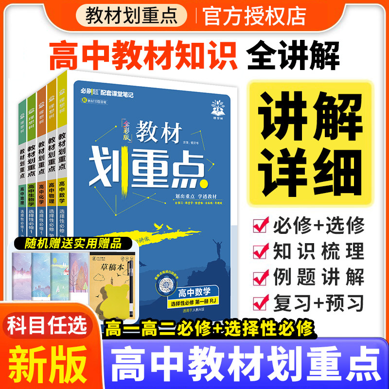 2027新版划重点高中同步讲解必修图片