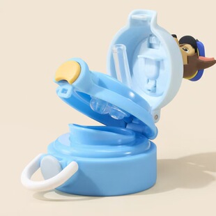 汪汪队水杯子配件配套杯盖带吸嘴小公仔杯套原装正品盖子现货现发