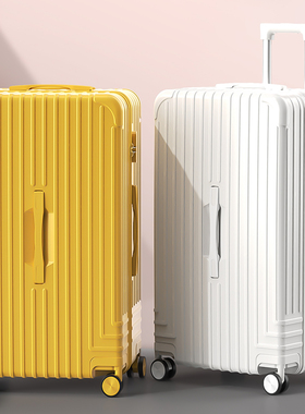 大容量行李箱女28寸旅行拉杆箱30寸学生静音轮结实耐用密码皮箱男