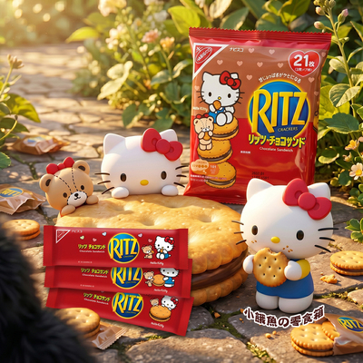 日本限定纳贝斯克HelloKitty饼干