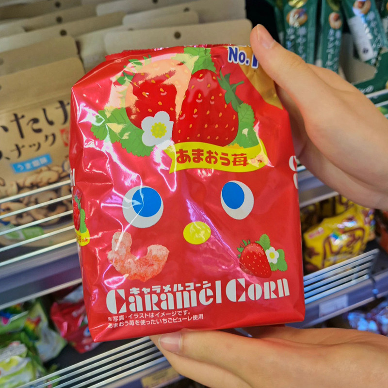 日本零食Tohato桃哈多焦糖玉米粟米条花生巧克力桃子味即化推荐