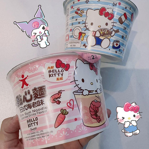 香港版Doll公仔面凯蒂猫点心面