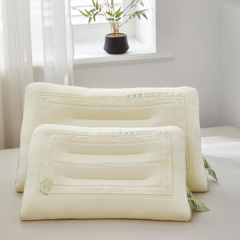 贵丽人儿童亲子学生枕头小冰茶凉感深睡护颈枕柔软高档枕芯CP5032