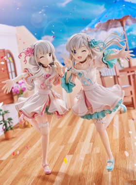 正版 PLUM 偶像大师 久川飒 久川凪 周日的礼物   限定款 手办