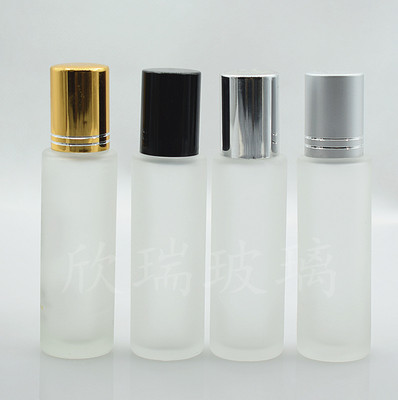 diy15ml磨砂玻璃走珠香水小空瓶