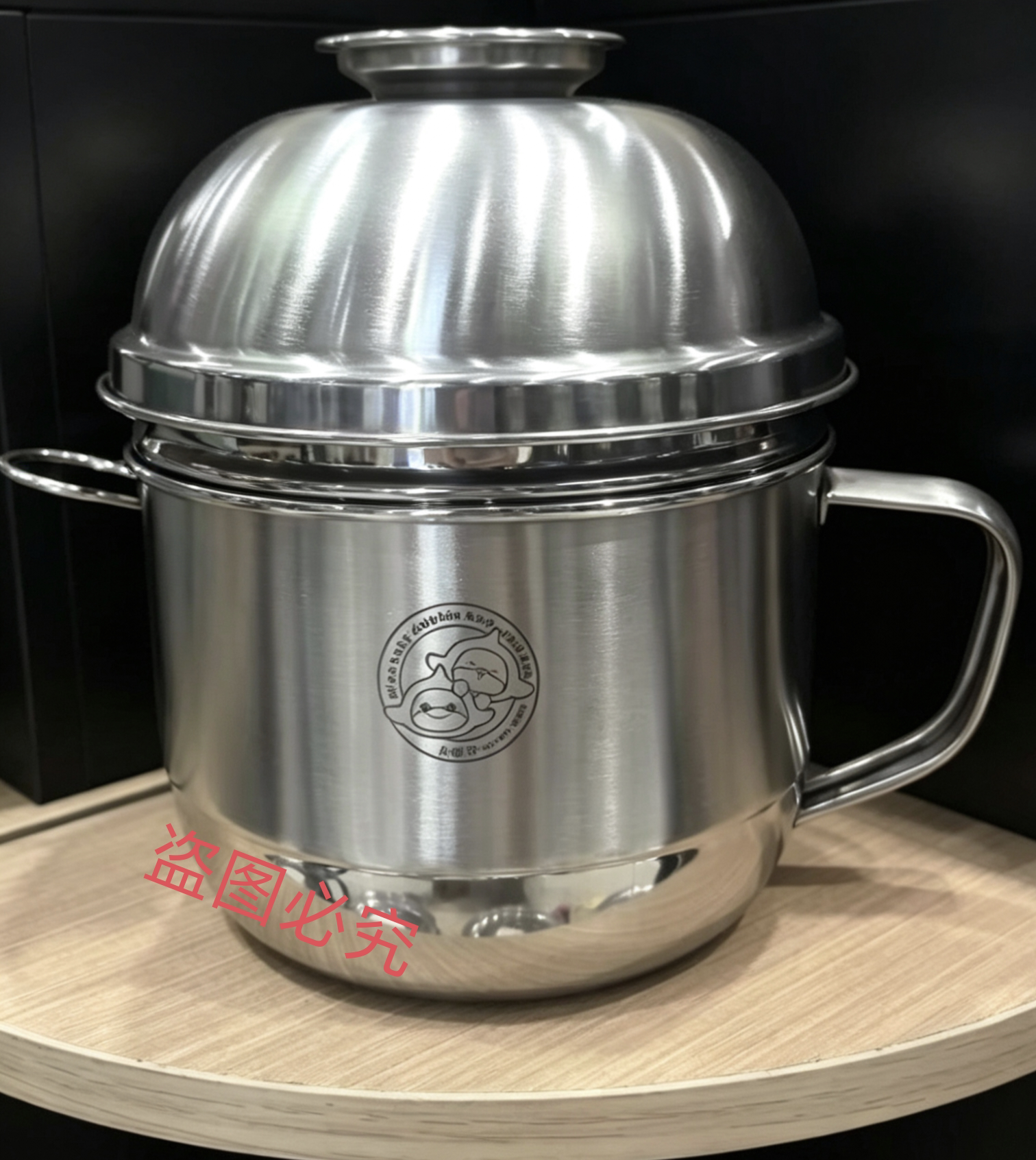 米斯快餐杯14厘米泡面碗盘子三件套304不锈钢正品饭盒饭盆