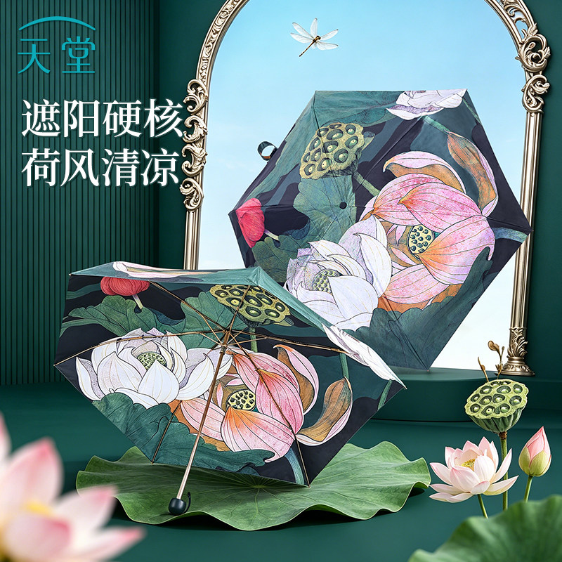 天堂伞官方旗舰店礼盒装太阳伞图片