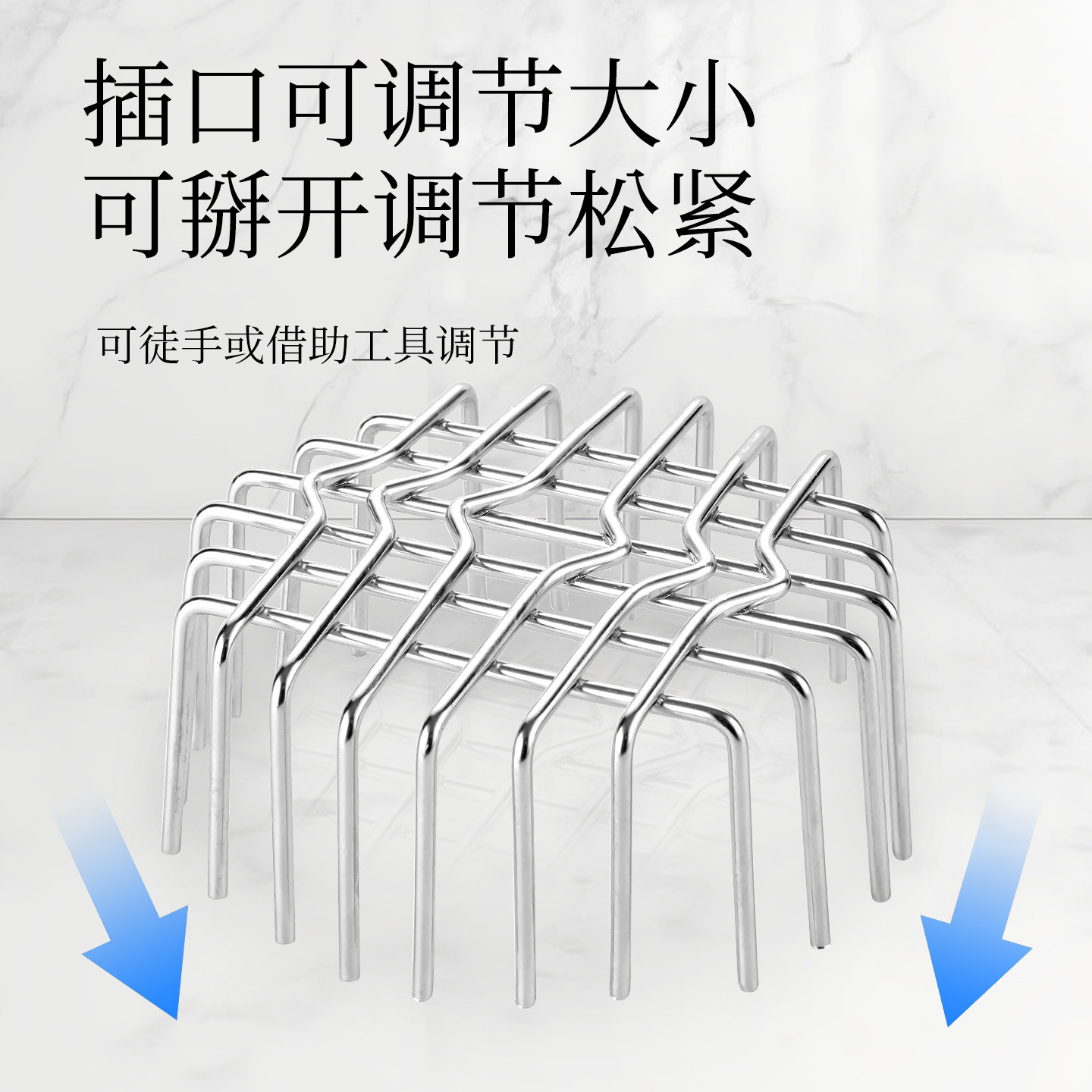 不锈钢排水管隔离开格栅防堵防漏