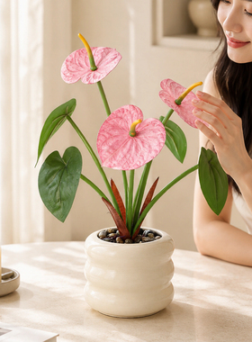 仿真绿植假花仿真花桌面植物装饰