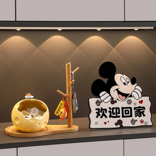 创意杰瑞钥匙收纳玄关摆件装饰品