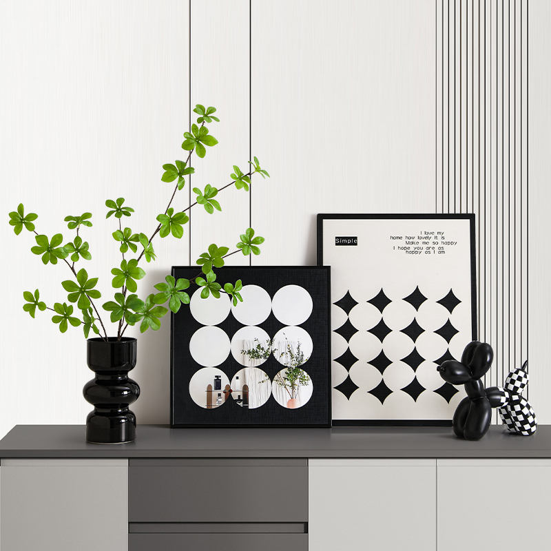 入户玄关装饰画，客厅软装摆件高级感小众