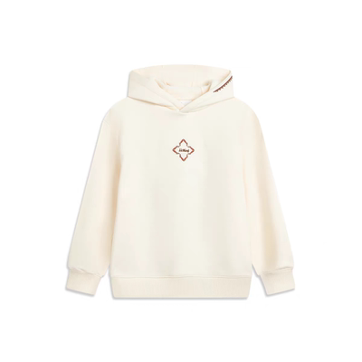 李宁冬款男童加绒卫衣儿童帽衫