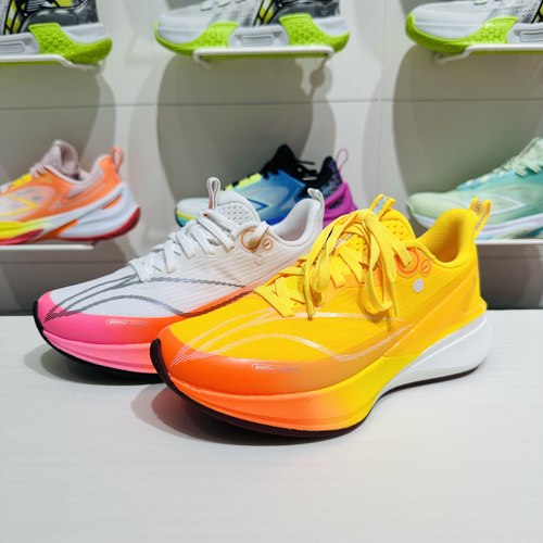 李宁网面运动男童女童跑步鞋