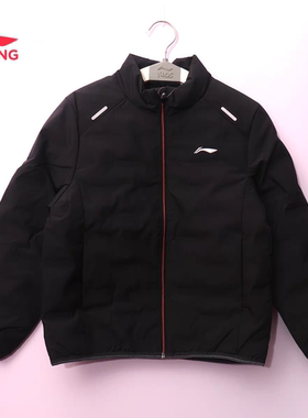 李宁儿童短款立领薄款短羽绒服