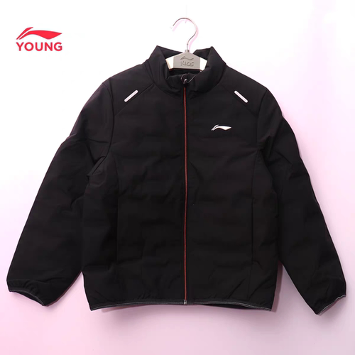 李宁儿童短款立领薄款短羽绒服