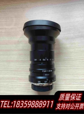 全新库存KOWA镜头LM28CLS28mm3CCD线扫描镜头需询价