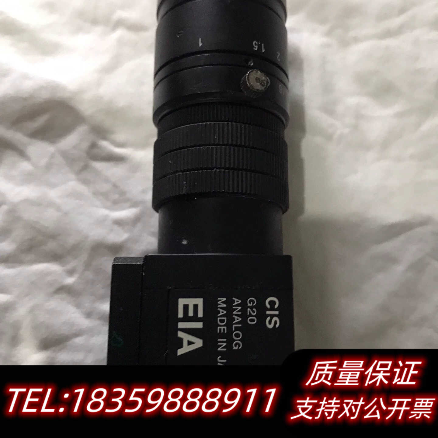 CIS  VCC-G20E30B工业摄像机加镜头 50mm询价