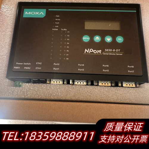 台湾 MOXA NPort 5650-8-DT RS-232议价